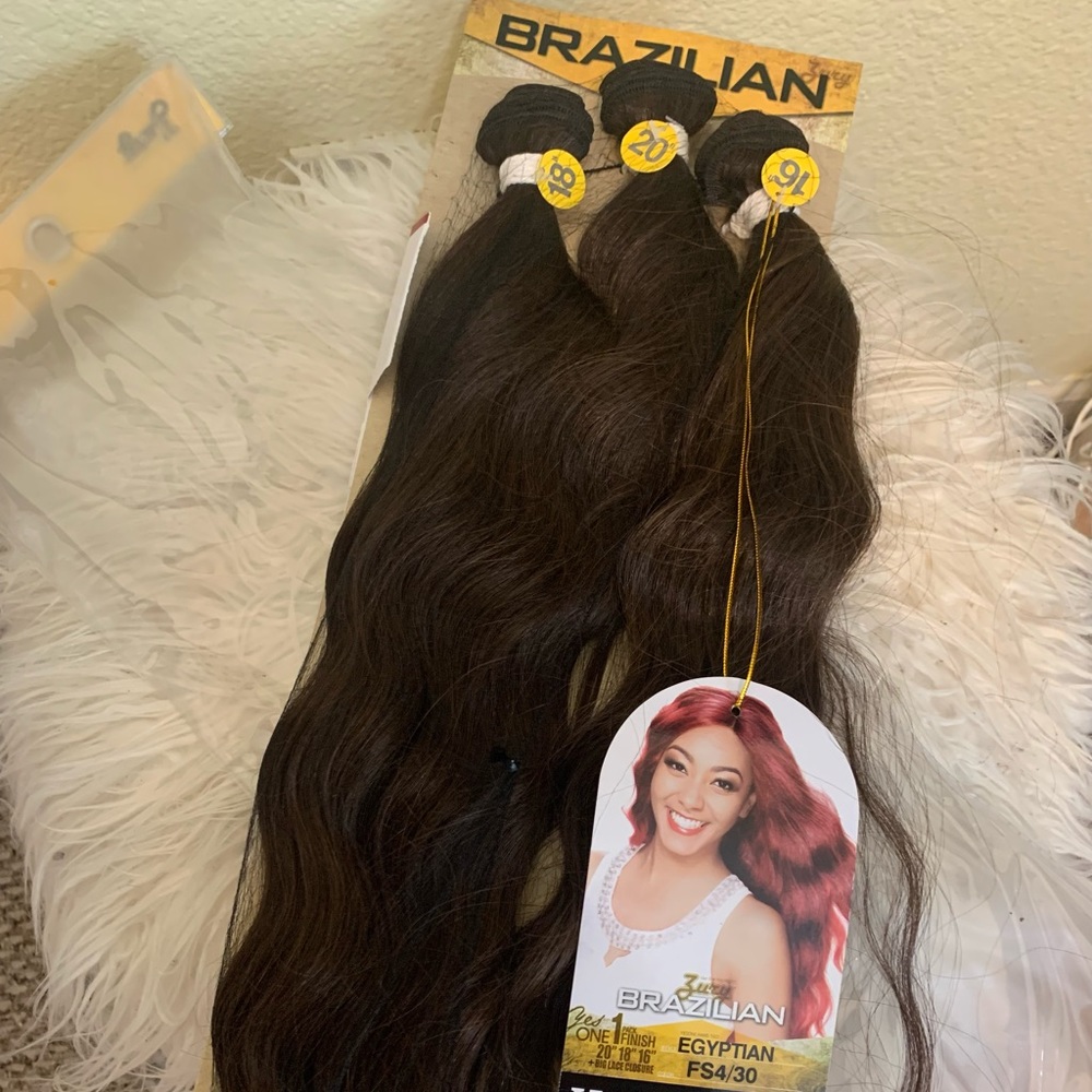 3 Bundle Brazilian Synthetic Mix Weave